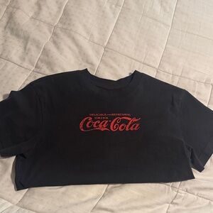 Coca Cola Kids Tee in Black with Red Logo